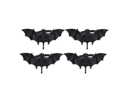 4 Unidades De Anéis De Guardanapo De Halloween Para Decoração De Halloween ALLINLESS