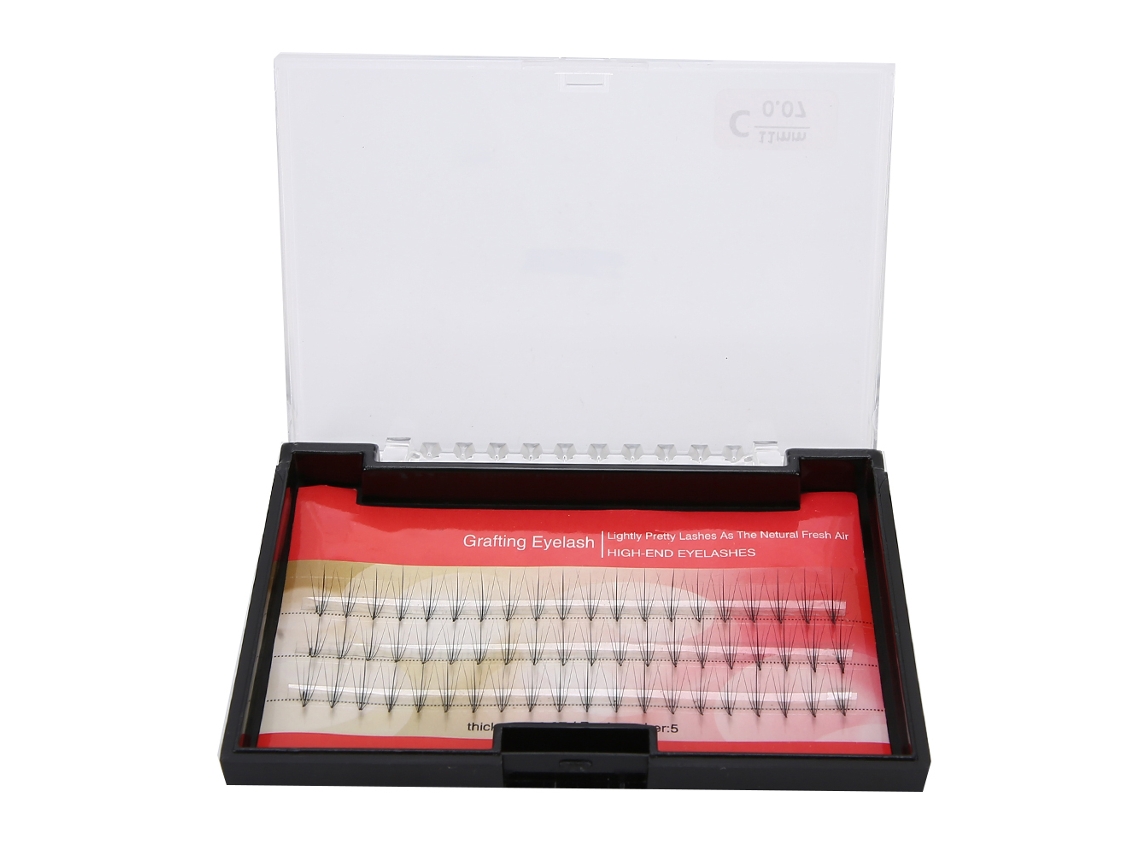 Cílios Postiços (grossos E Macios, Especificação 0.07c 11mm) + Eoocoo