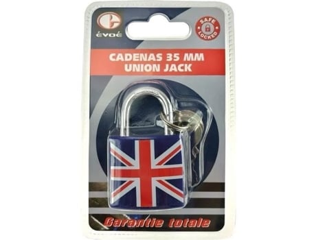 Cadeado Union Jack Evoe 35mm