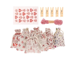 1 Conjunto de Bolsa de Calendário ALLINLESS
