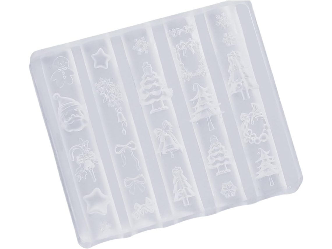 150 moldes SFUSHOS transparentes para unhas duplas