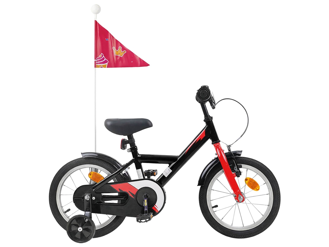 Vidaxl Bicicleta Infantil 16 Polegadas Para Crianças De 4 A 6 Anos