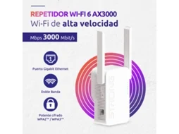 Repetidor De Sinal STRONG Wi-Fi 6 Ax 3000