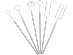 Conjunto De 6 Garfos De Aço Inoxidável Para Chocolate, Fondue De Queijo, Utensílios De Cozinha Com
