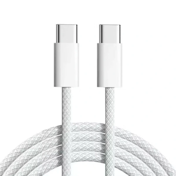Cabo de Carregamento de 2 Metros/carregador Rápido Carregador Usb c Branco AQUAFORGE