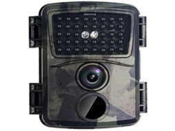 Mini Câmera de Caça para Observação da Vida Selvagem Hd 1080p Infravermelho 12 Mp 1081p Visão Noturnaverde USHION