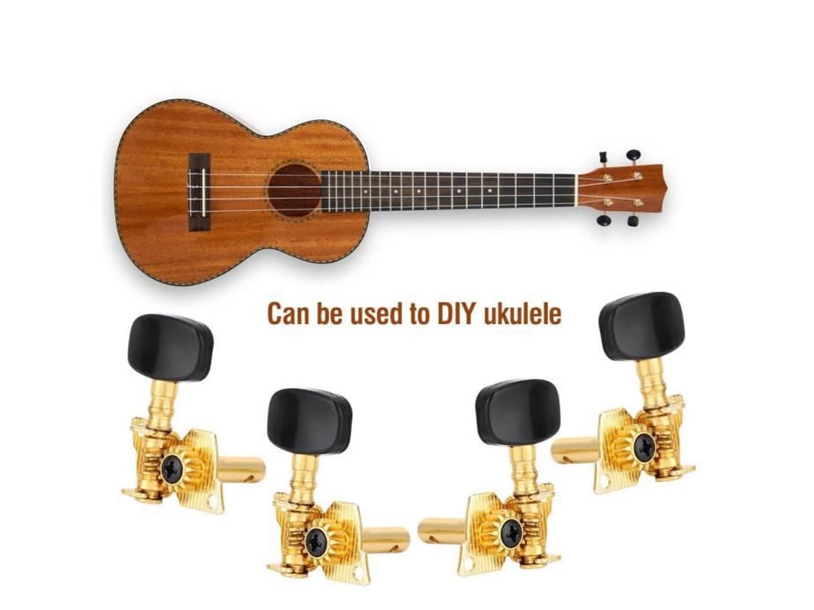 Pegs de Afina o de Ukulele 2L2R Pegs de Afina o de Ukulele Cabe as de M quinas Pe as Diy para Ukulele Worten.pt