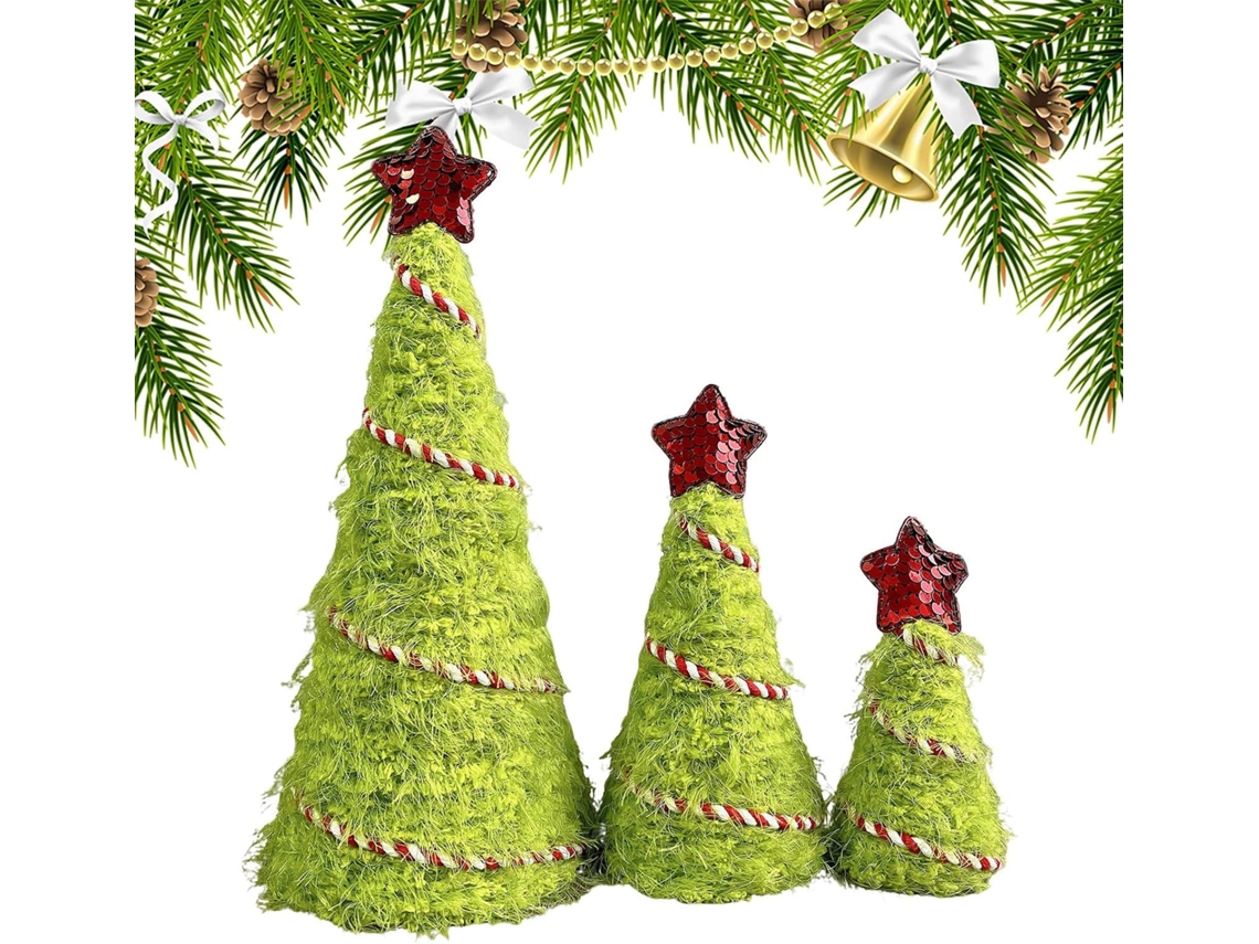 Pequena Árvore De Natal Artificial Para Decoração De Casa, Centro De Mesa |