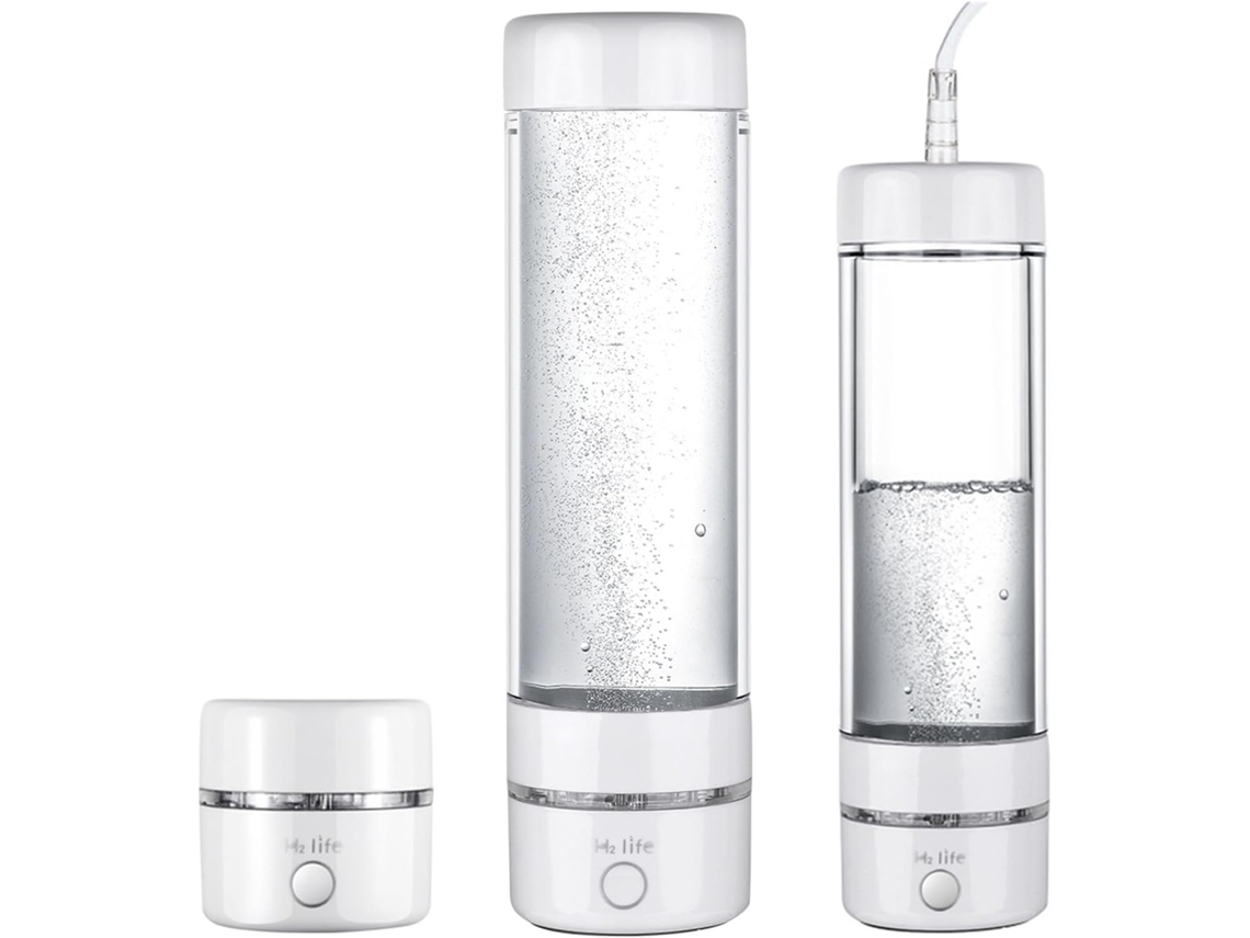 Garrafa geradora de água SFUSHOS com hidrogênio molecular, alta performance, dual chamber