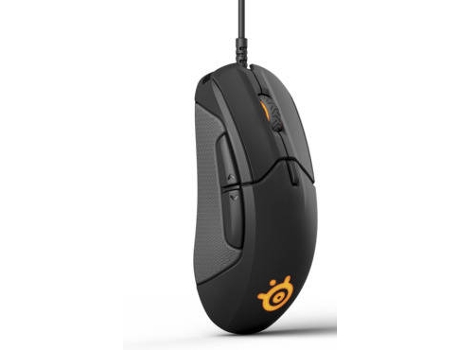Rato Gaming STEELSERIES Rival 310 — O Rival 310 proporciona um desempenho eSports autêntico. Inclui o novo TrueMove3 12.000 CPI personalizado, sensor ótico de 350 IPS e botões exclusivos de gatilho divido, com um poder de latência absurdamente bai