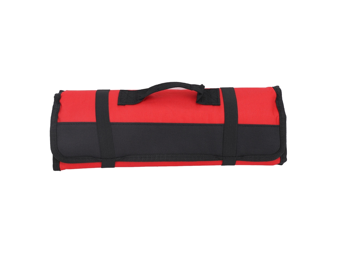 20 Slots Multifuncional Portable Chef Knife Roll Storage And Protector Bag For Kitchen, Travel And Camping Red Other