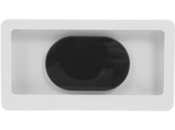 Suporte De Parede À Prova D'água Para Celular, Branco, Feito De Abs E Pet, Giratório.