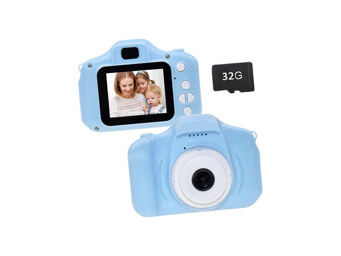 Mini Câmera Digital com Tela Lcd para Vídeo, Pequena Câmera Fotográfica, Brinquedo de Desenho Animado para Crianças, Fotografia Verde TAISHENGDA