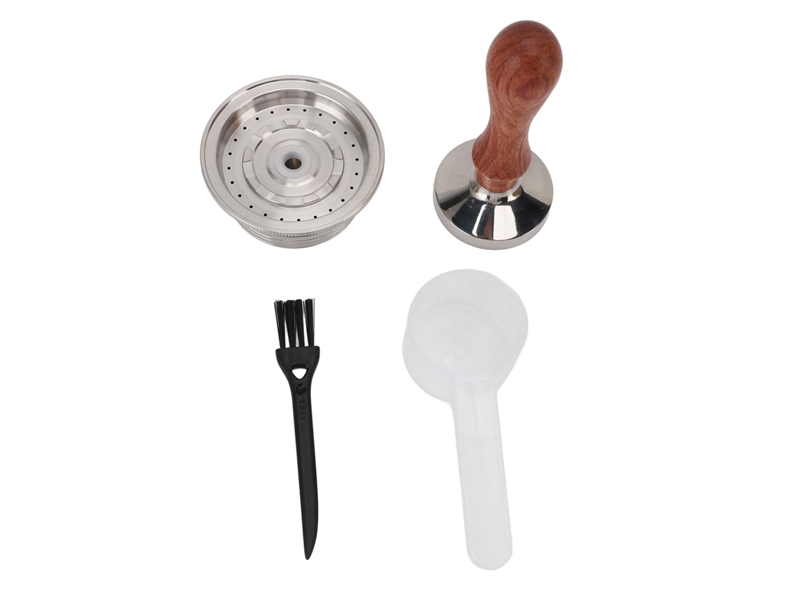 Laxiscreed Cápsulas Reutilizáveis Compatíveis Com Máquinas Vertuoline Pop E Next De Aço Inox