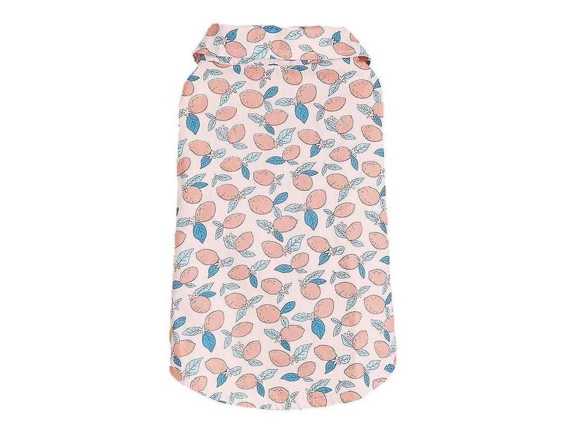 2026 camiseta para Cães de Verão com Estampa de Frutas Feita de Algodão Macio e Confortável