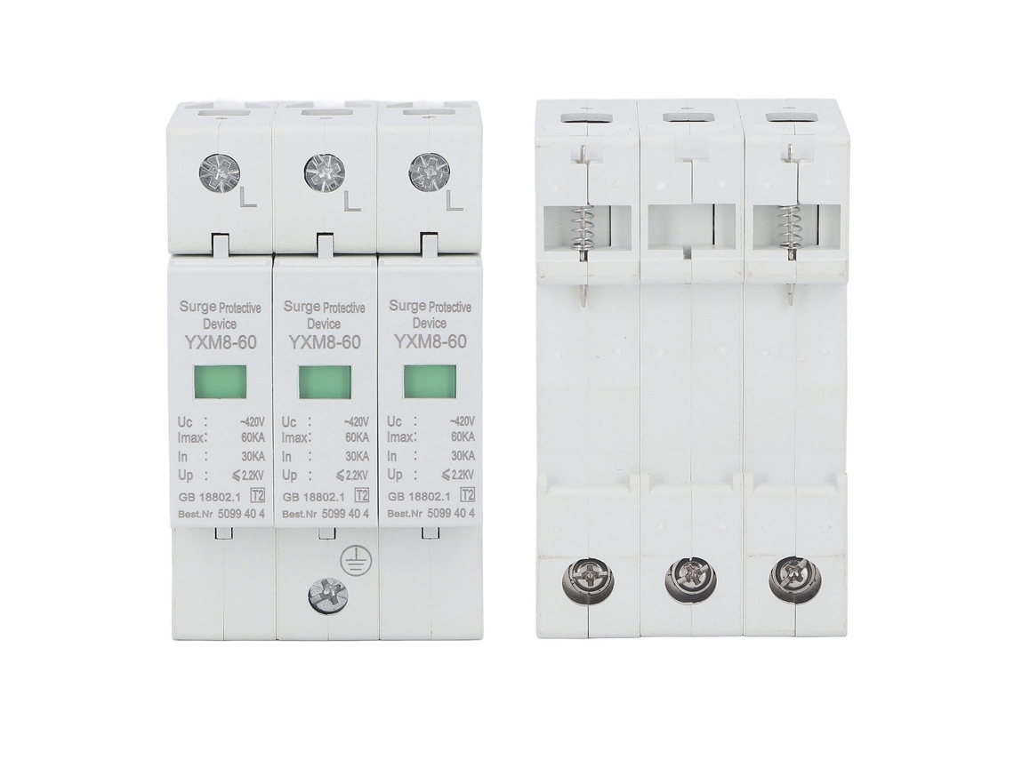 Laxiscreed Dispositivo De Proteção Contra Sobretensões 3p 60ka 420v Com Material Retardante De Chama