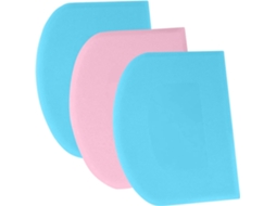 Raspador de Massa, Cartão de Massa, 3pcs, Azul + Rosa ZYBLSSBB