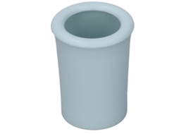Ats modelo de Lixeira para Casa de Bonecas 1:6, Mini Lixeira de Pvc Estilo Simples Decorativa Azul Verde