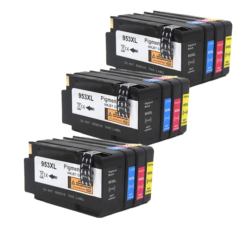 Cartucho de tinta compatível HP 67XL, Envy 4140, 4152, 4155, 4158, 1225, 2732, 2752, 1225, 2774, 6052, 6055 | MDUG (1 unidade, cor nº 67)