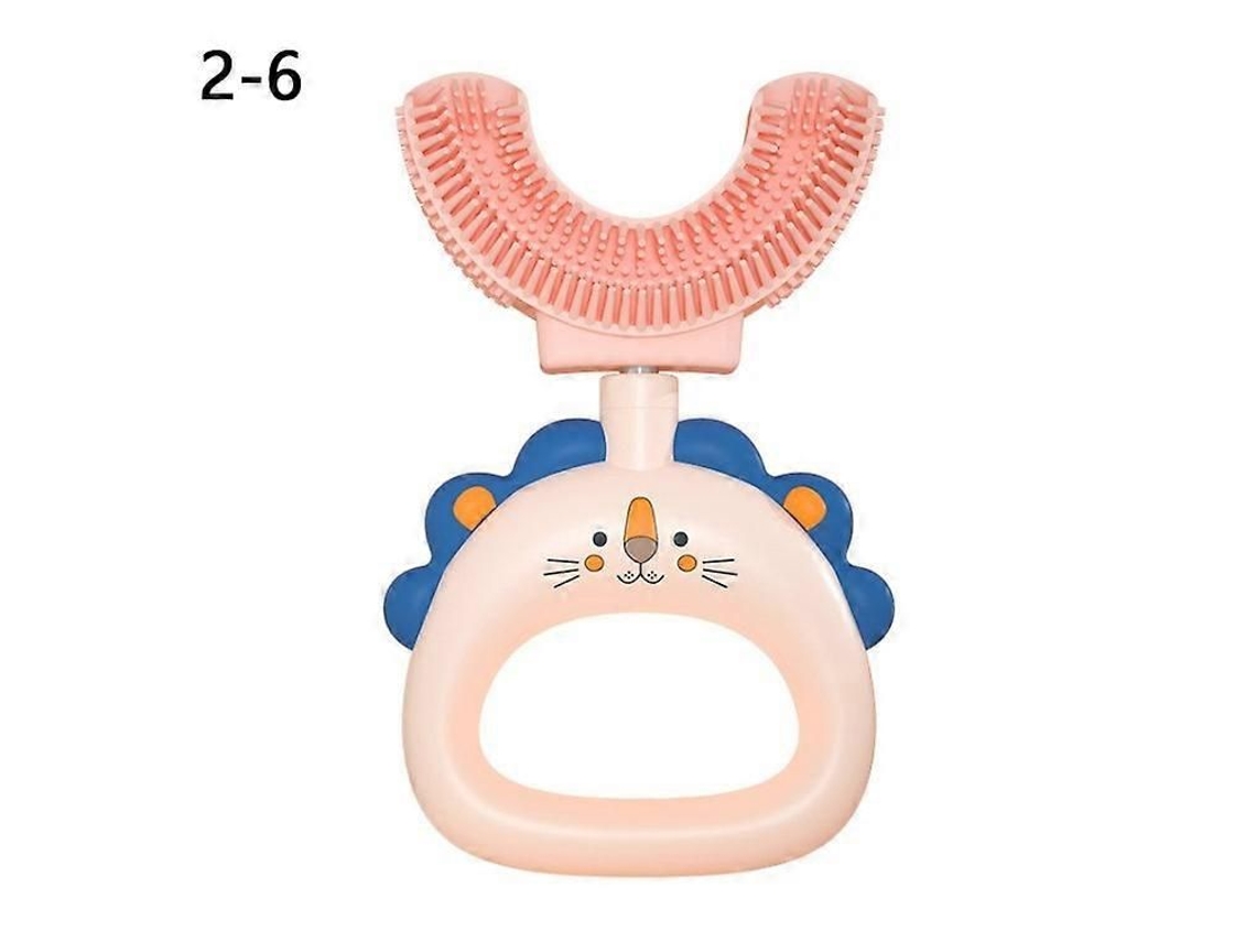 Escova de Dentes Infantil em Formato U Tkdaddy Baby Care com Cabeça Silicone Macia para Limpeza Dos Cria Nças Pequenas (livre B GOKOCO