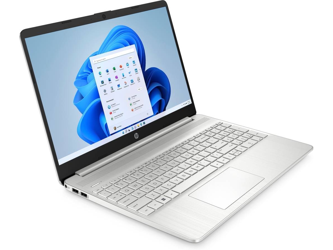Portátil HP 15s-eq2061np (15.6'' - AMD Ryzen 7 5700U - RAM: 12 GB - 512 GB SSD - AMD Radeon Graphics)