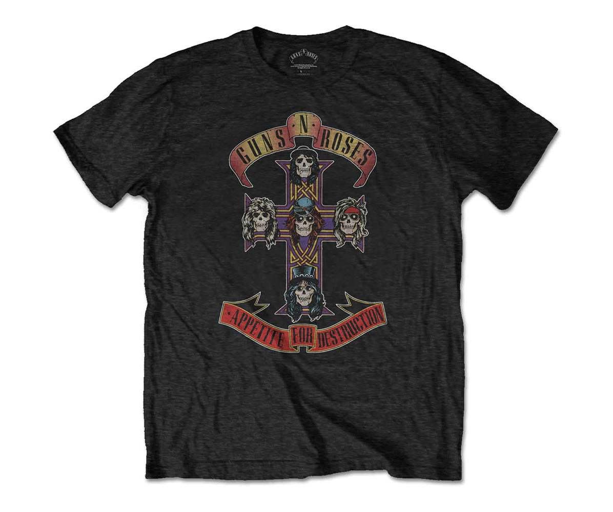 T-Shirt GUNS N ROSES Appetite S