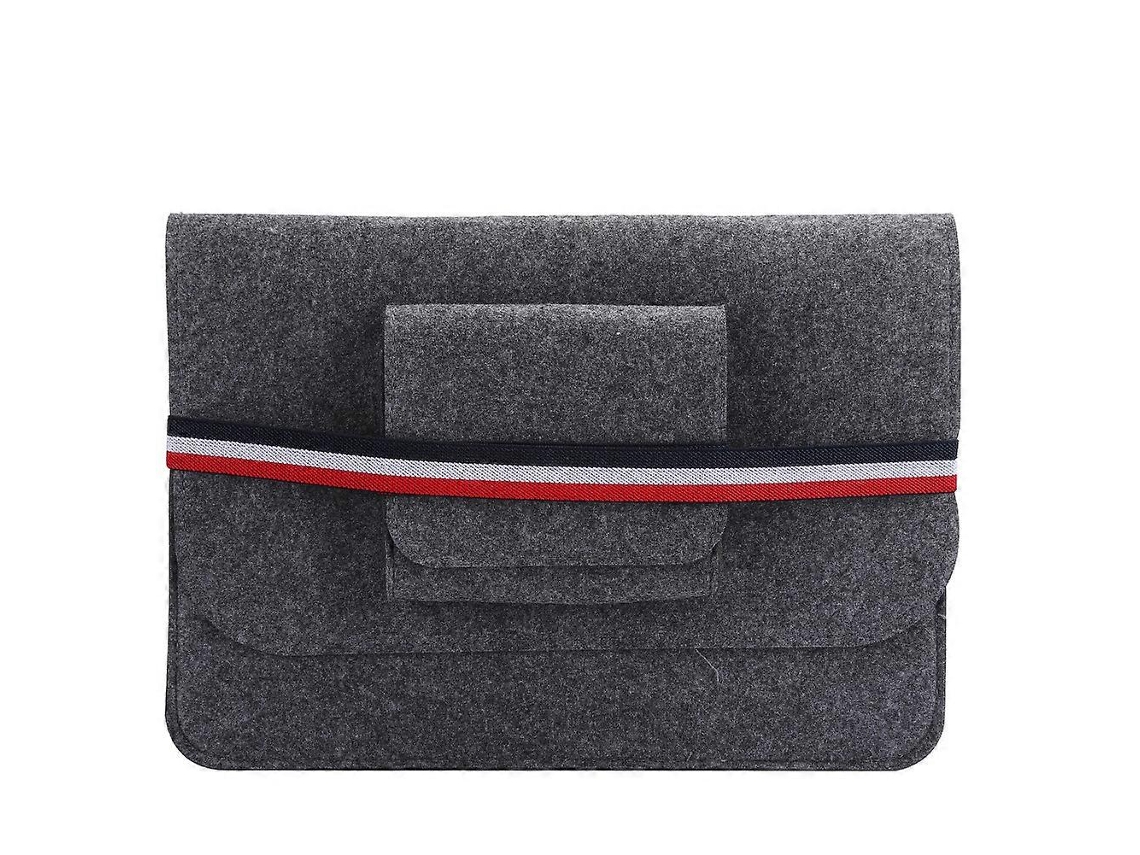 Bolsa Universal De Feltro Para Computador, Notebook E Tablet, Compatível Com Laptops De Até 13,3 Polegadas.