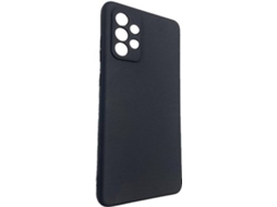 Capa Samsung Galaxy A72 5G PHONECARE Silicone Líquido Preto