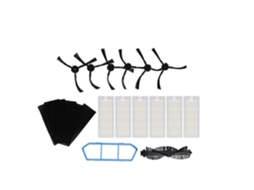 Kit de substituição de acessórios para aspirador de pó para escovas laterais do filtro da escova principal ILIFE A4s