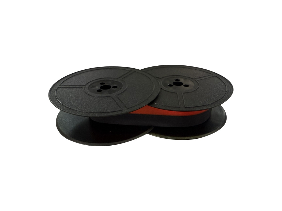 Fita Máquina Escrever Gr1 Gr4 Bobina Dupla Vermelho Preto 2pcs