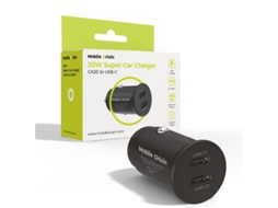 Carregador Veicular MOBILE ORIGIN para Celular e Tablet 30w 2