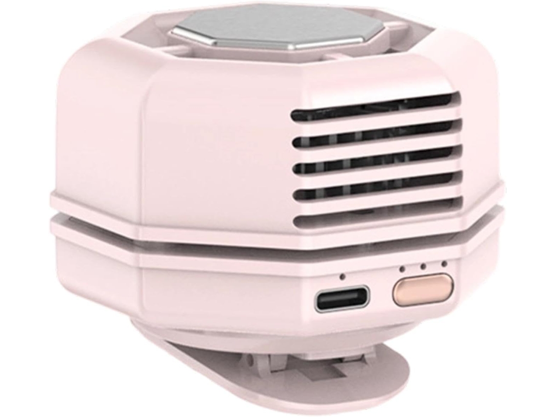 Ventilador Portátil Com Clipe, Fluxo De Ar Pessoal Ajustável, Cooler Elétrico Silencioso Com Alça, Potente Dispositivo