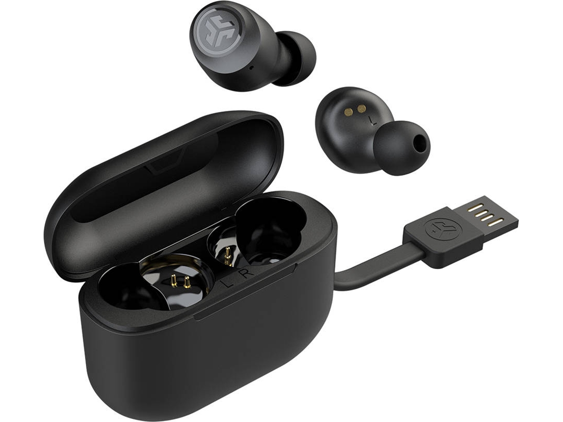 Auriculares Bluetooth True Wireless JLAB Go Air Pop (In Ear - Microfone -  Preto)