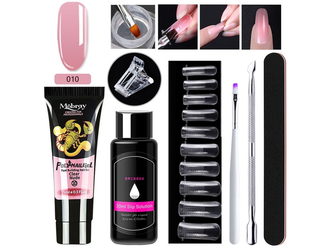 Lurelia Gel Para Alongamento De Unhas 7 Peças Ref. Pgp010