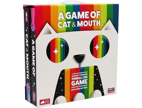 Jogo de Tabuleiro EXPLODING KITTENS A Game of Cat and Mouth (Idade Mínima: 7 Anos - Dificuldade: Baixa)