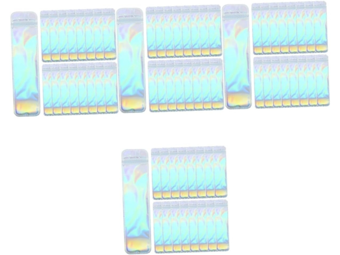 4 Conjuntos Fin À Bijoux Demballage Para Stylo Plume Petite Pochette Em Celofane Papel De Alumínio Sachês Pp