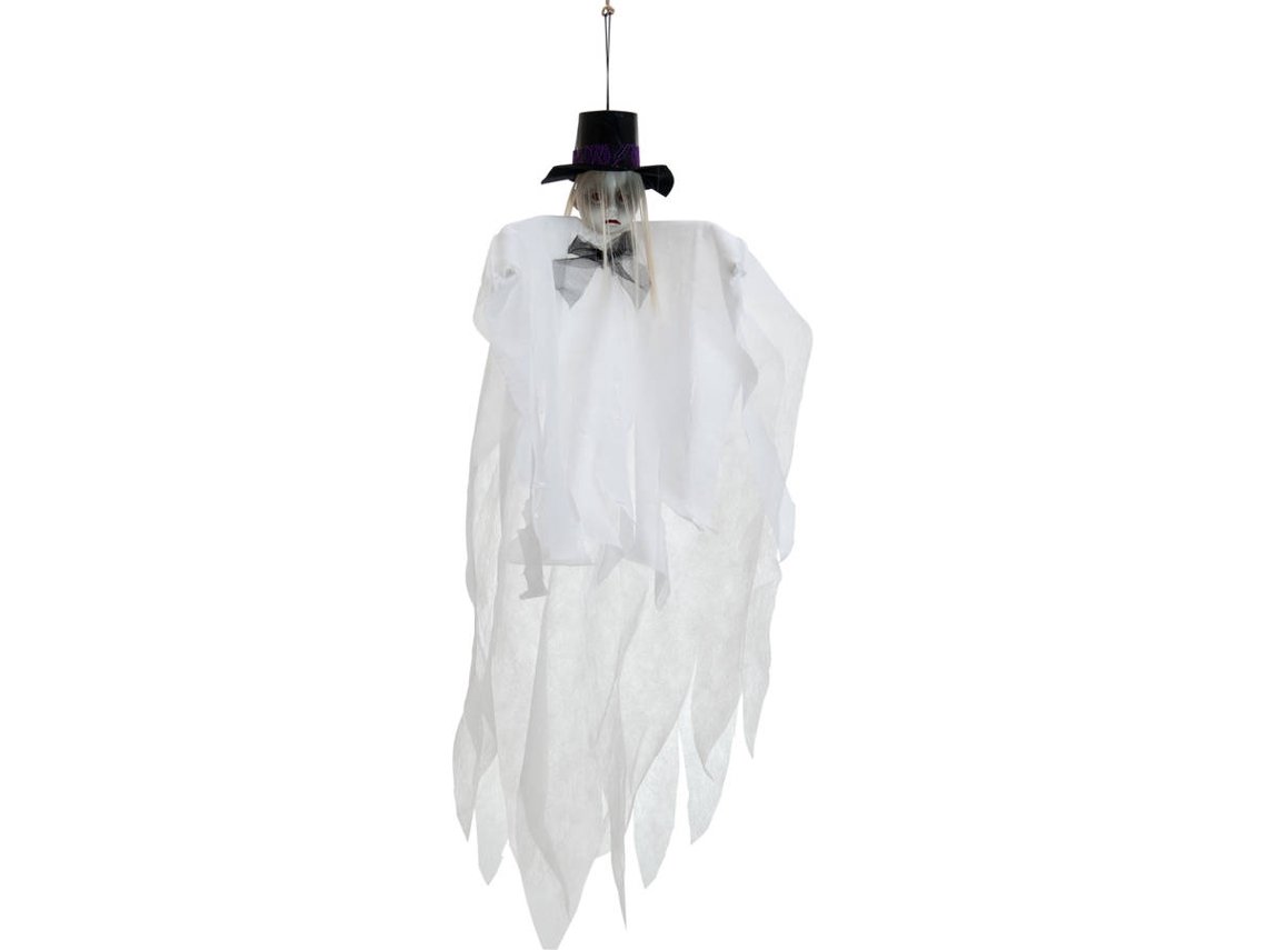 Decoração de Halloween EUROPALMS Figure Woman with Hat (70cm)