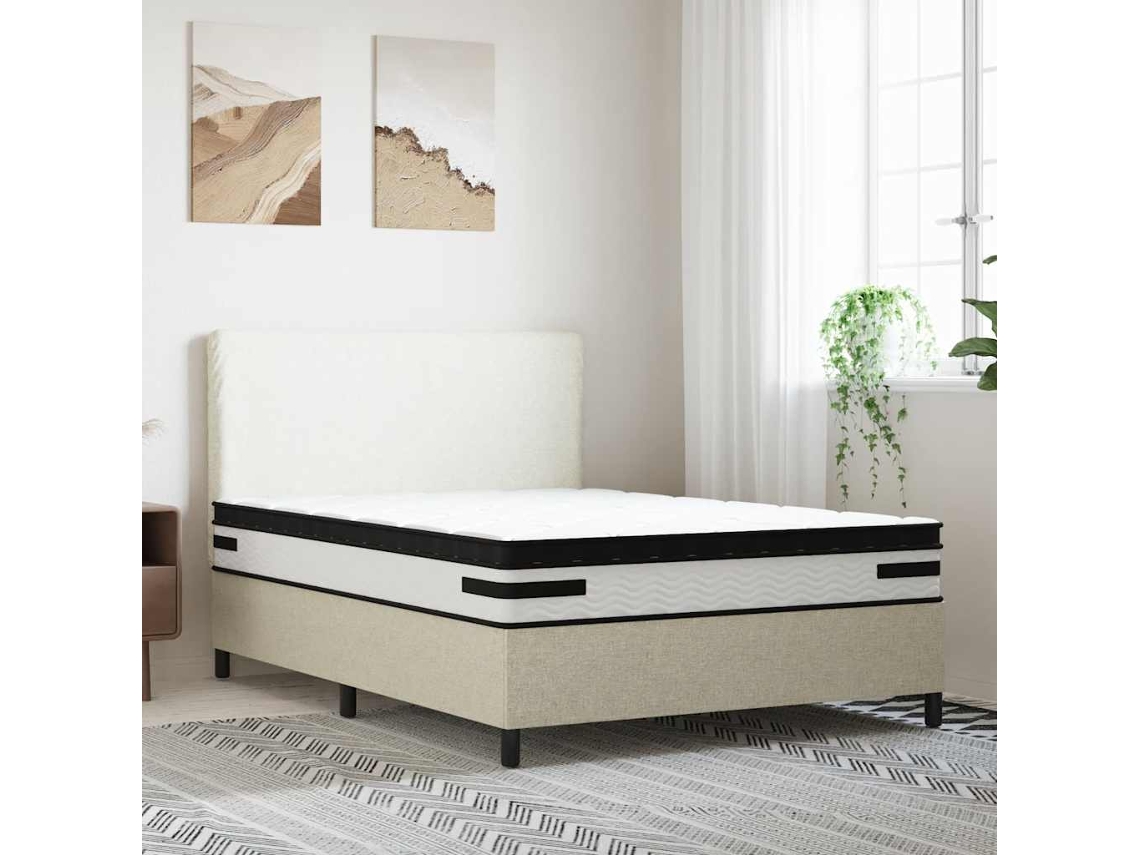 Vidaxl Colchão De Molas Ensacadas Médio Plus 140x190 Cm