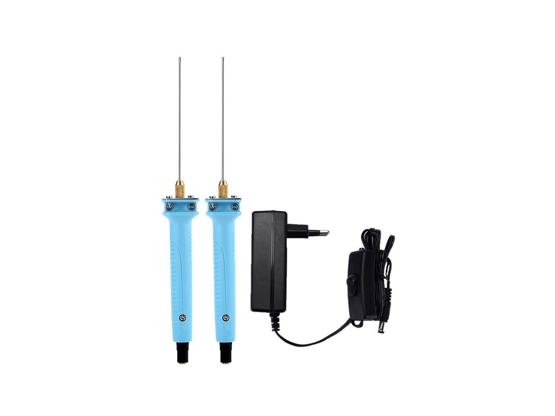 Pcs Cutter De Espuma Eléctrico Com Fio Quente Caneta Ferramenta Com Fonte De Alimentação