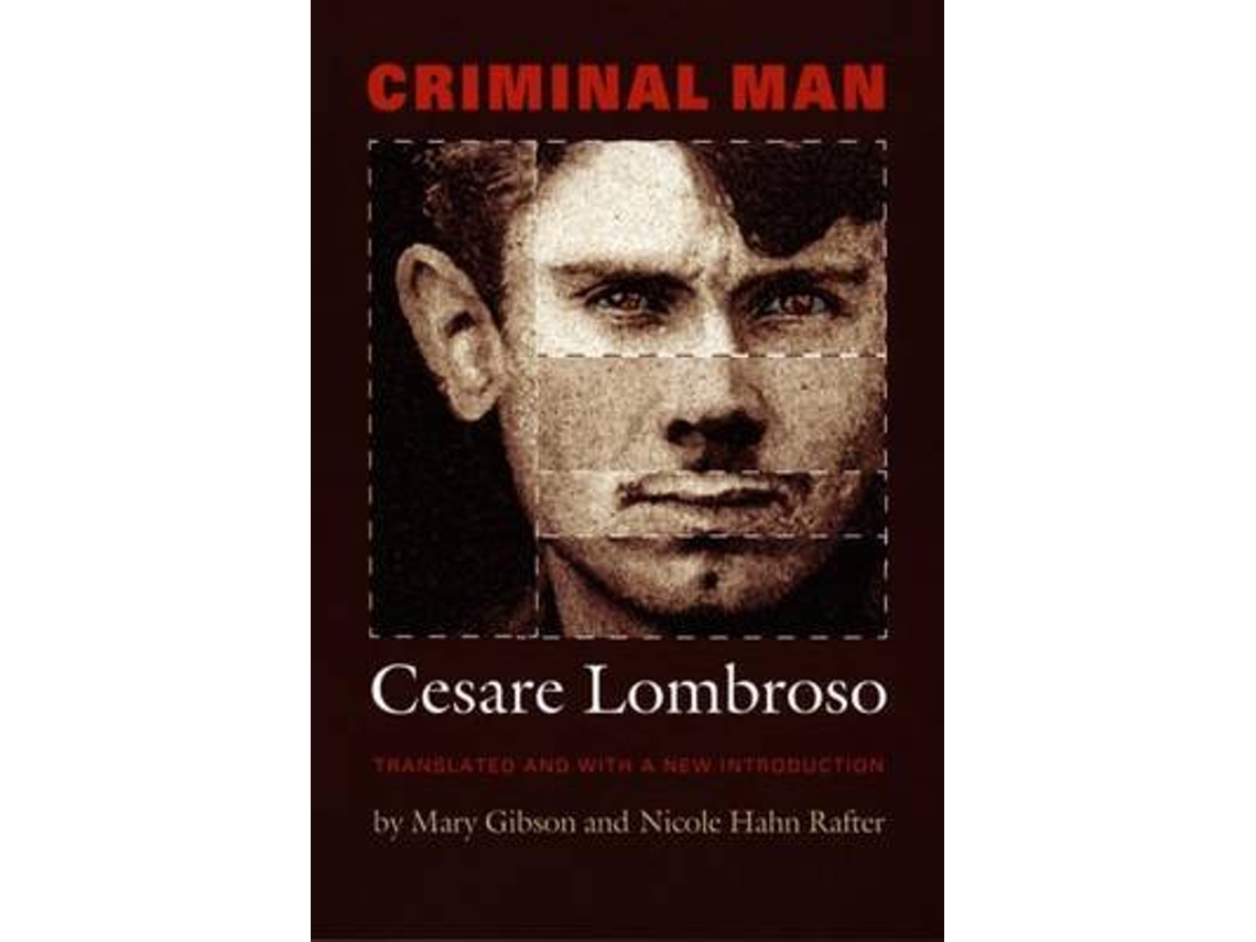 Livro Criminal Man de Cesare Lombroso (Inglês)