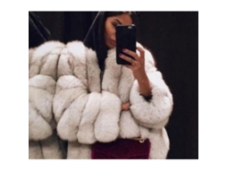 2026 abrigo Oversized de Pelo Falso para Mulher Cor Rosa Tamanho S Jaqueta Teddy Bear