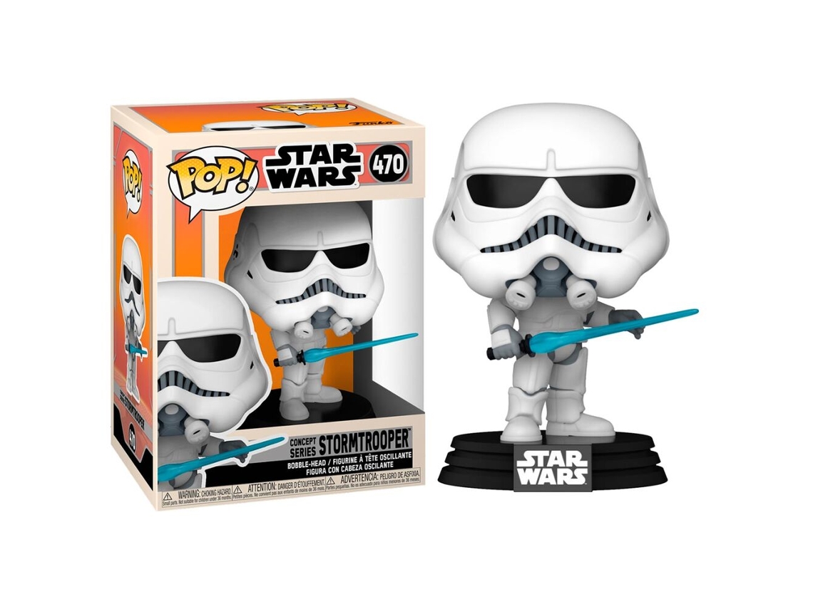 Figura Pop Star Wars Concept Series Stormtrooper