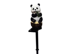 Luminária Solar Led Panda À Prova D'água Para Jardim E Decoração Externa