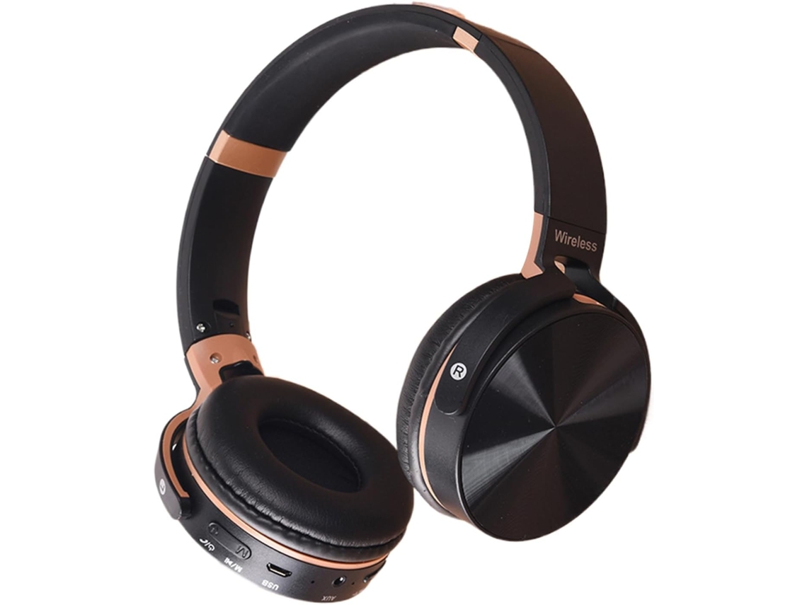 Fones De Ouvido Supra Auriculares Estéreo Nítidos E Dobráveis