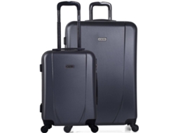 Conjunto de Malas de Viagem ITACA ABS Preto (135 L)