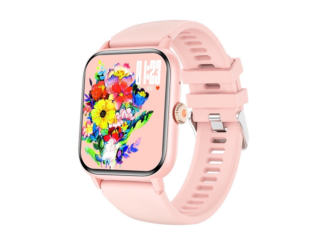 Smartwatch Com Chamada Bluetooth Rastreador De Atividades Físicas Pedômetro De Monitoramento De Frequência Cardíaca Tela Sensível Ao Yunzii