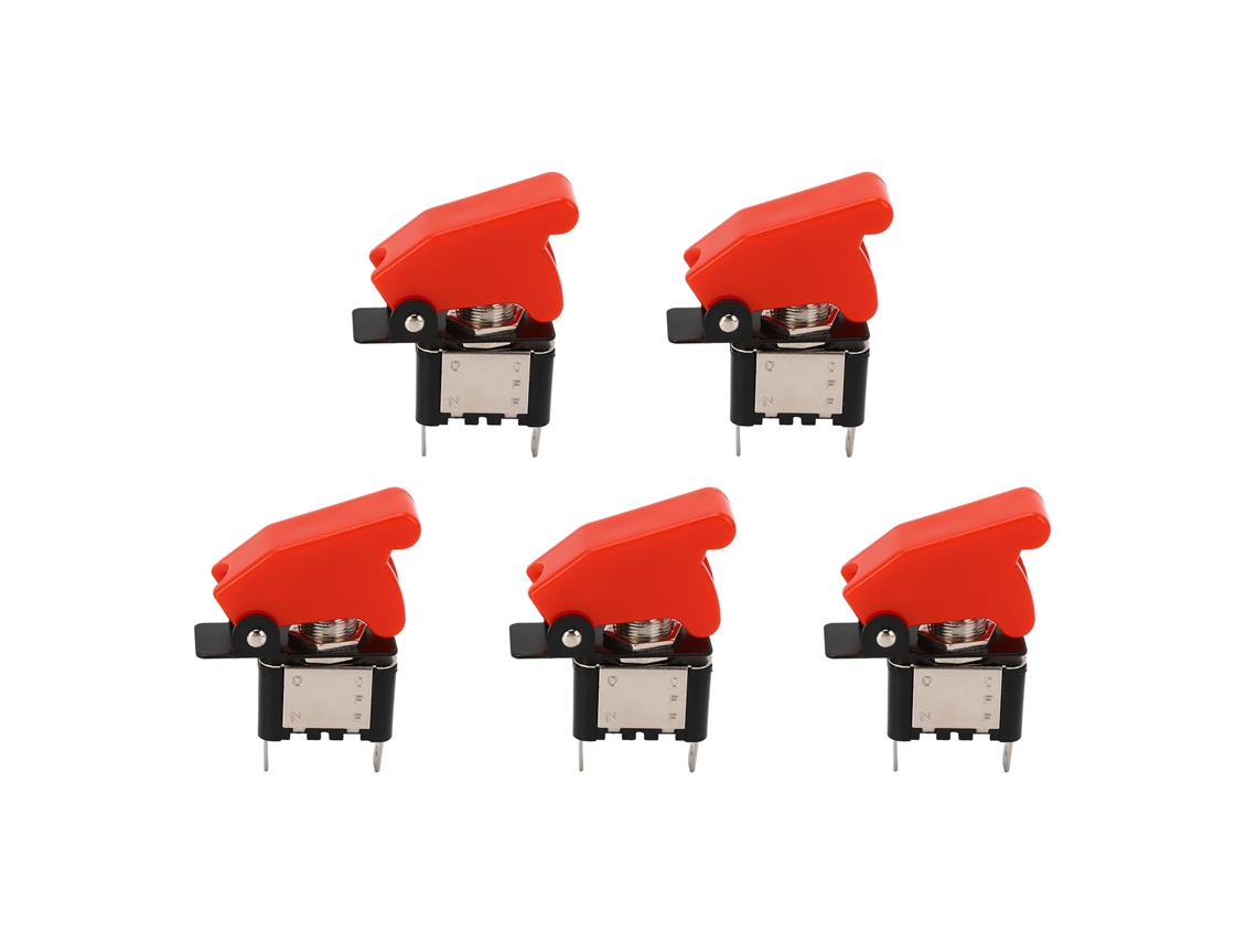 Interruptor Toggle De 2 Pinos 12v Dc 25a À Prova D'água Para Veículos E Barcos 5 Unidades