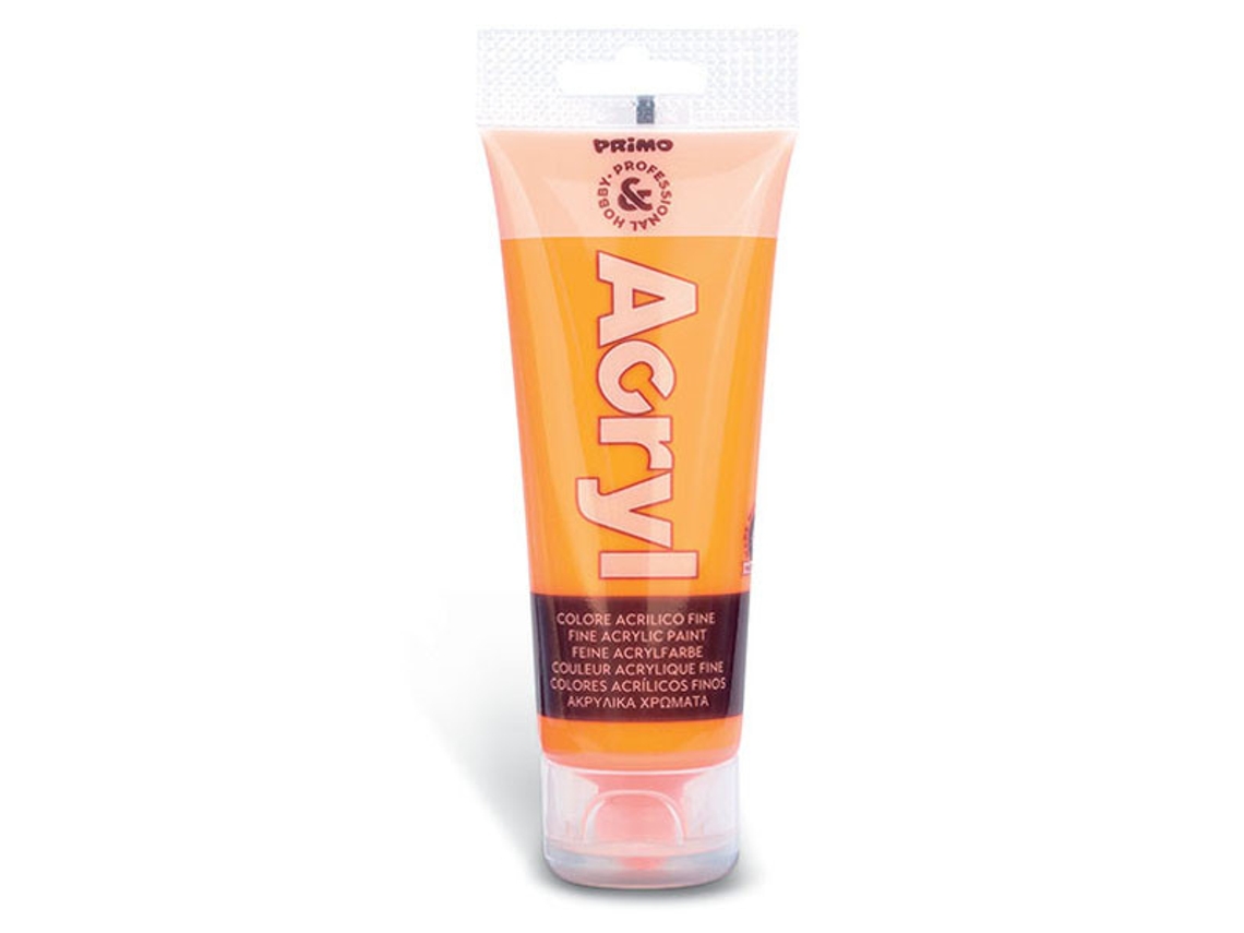 Primo 420TAF75250 tinta acrílica 75 ml tubo laranja