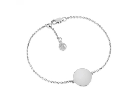 Pulseira Sif Jakobs Follina Prata 925 Lisa 19 cm Feminina