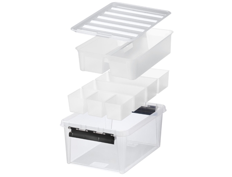 Caixa de Armazenamento SMARTSTORE Classic 15 7 com Inserções